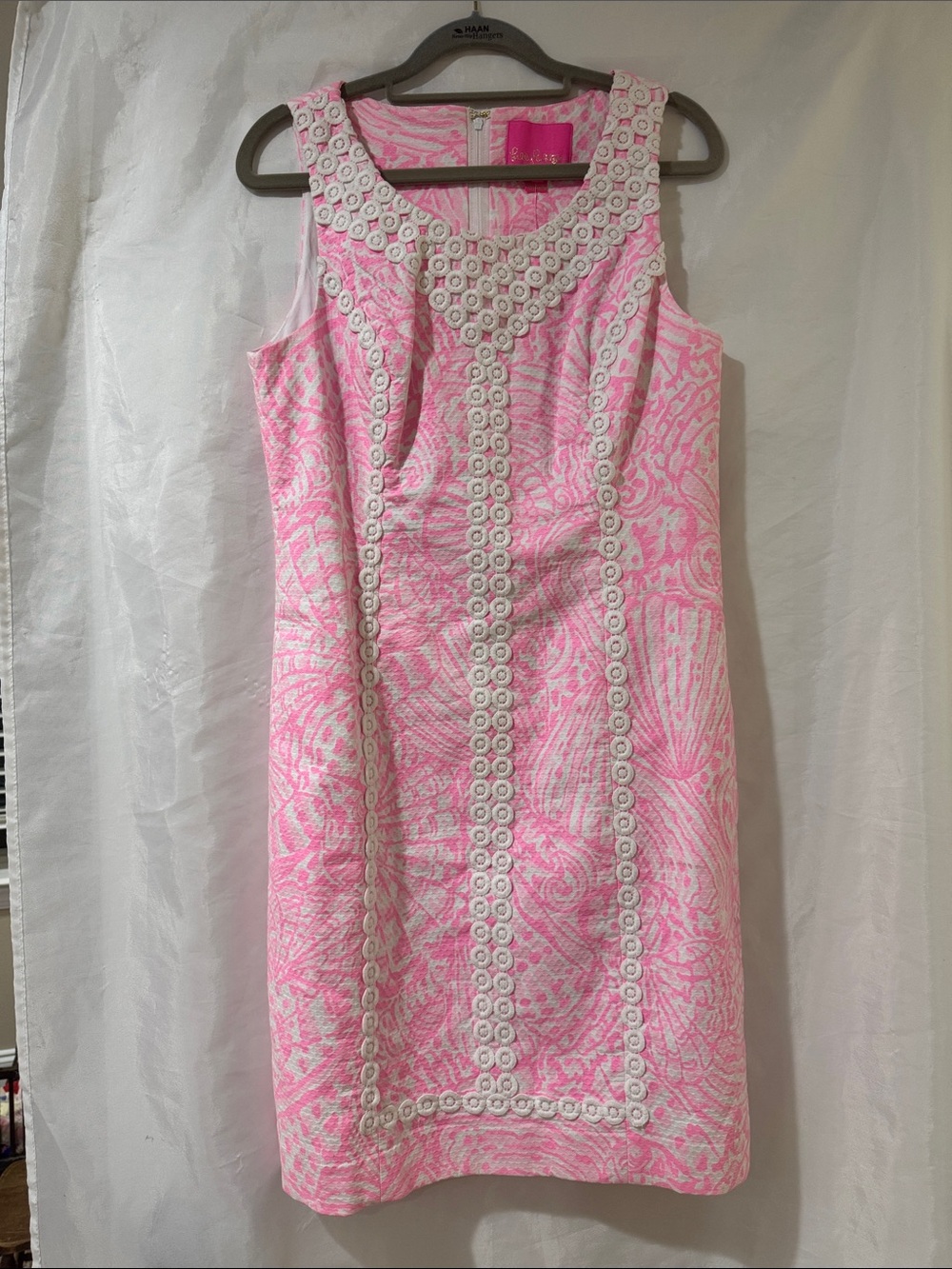 Lilly Pulitzer 6 Macfarlane stretch shift dress new